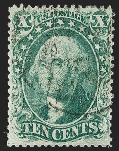 Sale 1230, Lot 1755, 1857-60 Issue (Scott 18-39)