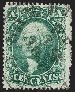 Sale 1230, Lot 1758, 1857-60 Issue (Scott 18-39)