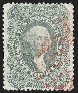 Sale 1230, Lot 1762, 1857-60 Issue (Scott 18-39)