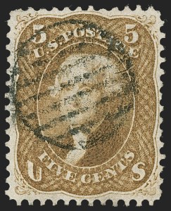 Sale 1230, Lot 1782, 1861-66 Issue (Scott 56-78)