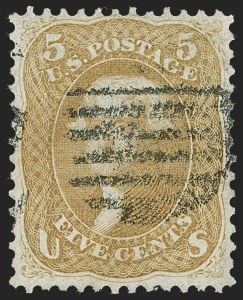 Sale 1230, Lot 1784, 1861-66 Issue (Scott 56-78)