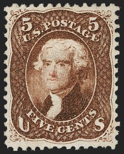 Sale 1230, Lot 1791, 1861-66 Issue (Scott 56-78)