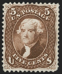 Sale 1230, Lot 1792, 1861-66 Issue (Scott 56-78)