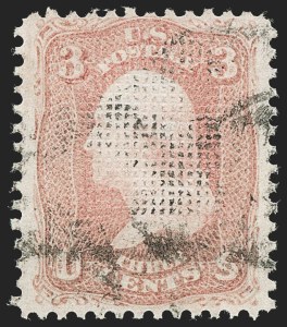Sale 1230, Lot 1795, 1867-68 Grilled Issue and 1875 Re-Issue (Scott 79-111)