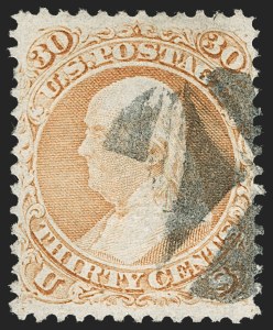Sale 1230, Lot 1805, 1867-68 Grilled Issue and 1875 Re-Issue (Scott 79-111)