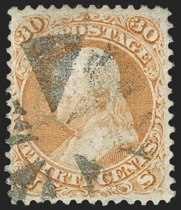 Sale 1230, Lot 1806, 1867-68 Grilled Issue and 1875 Re-Issue (Scott 79-111)
