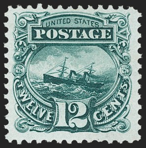 Sale 1230, Lot 1841, 1875 Re-Issue of 1869 Pictorial Issue (Scott 123-133a)