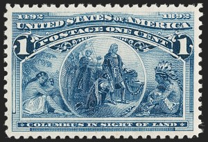 Sale Number 1230, Lot Number 1889, 1893 Columbian Issue (Scott 230-245)