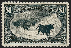 Sale 1230, Lot 1947, 1898 Trans-Mississippi Issue (Scott 285-293)