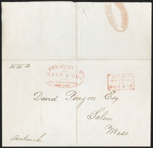 Sale 1230, Lot 866, Hale & Co: Combined Handling, Foreign Uses