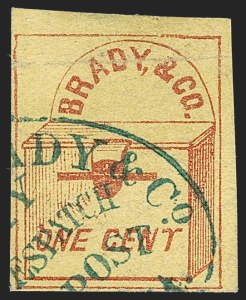 Sale 1230, Lot 902, Carriers and Local Posts