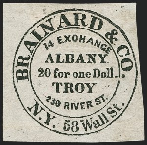 Sale 1230, Lot 903, Carriers and Local Posts