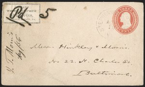 Sale 1230, Lot 941, Carriers and Local Posts