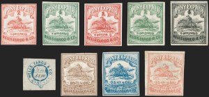 Sale 1230, Lot 950, Carriers and Local Posts