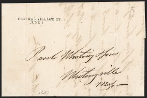 Sale 1230, Lot 986, Stampless Markings by State