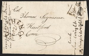 Sale 1230, Lot 988, Stampless Markings by State