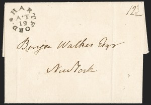 Sale 1230, Lot 990, Stampless Markings by State
