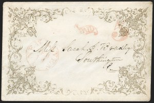Sale 1230, Lot 993, Stampless Markings by State