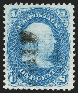 Sale 1231, Lot 101, 1867-68 Grilled Issue (Scott 79-101)