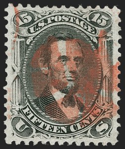 Sale Number 1231, Lot Number 105, 1867-68 Grilled Issue (Scott 79-101)