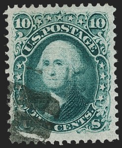 Sale 1231, Lot 107, 1867-68 Grilled Issue (Scott 79-101)