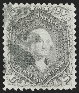 Sale 1231, Lot 110, 1867-68 Grilled Issue (Scott 79-101)