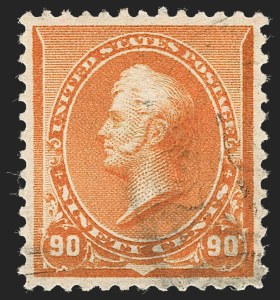 Sale 1231, Lot 176, 1890-93 Issue (Scott 219-229)