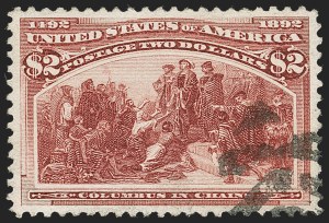Sale Number 1231, Lot Number 183, 1893 Columbian Issue (Scott 230-245)