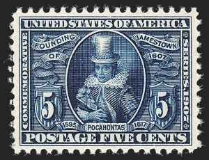 Sale 1231, Lot 242, 1904 Louisiana Purchase, 1907 Jamestown Issues (Scott 323-330)
