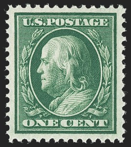 Sale 1231, Lot 243, 1908-10 Washington-Franklin Issues (Scott 331-356)