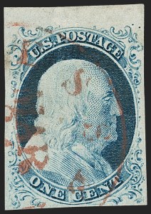 Sale 1231, Lot 25, 1851-56 Issue (Scott 5-17)