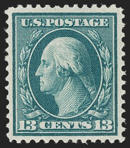 Sale 1231, Lot 276, 1909 Bluish Paper Issue (Scott 357-366)