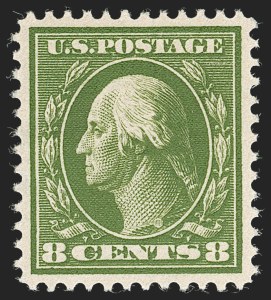 Sale 1231, Lot 288, 1910-13 Washington-Franklin Issue (Scott 374-396)