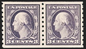 Sale 1231, Lot 301, 1910-13 Washington-Franklin Issue (Scott 374-396)