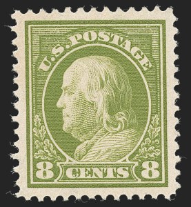 Sale Number 1231, Lot Number 323, 1912-14 Washington-Franklin Issue (Scott 405-423)