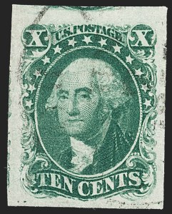 Sale 1231, Lot 33, 1851-56 Issue (Scott 5-17)