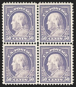 Sale 1231, Lot 333, 1912-14 Washington-Franklin Issue (Scott 405-423)