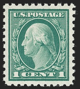 Sale 1231, Lot 336, 1913-15 Washington-Franklin Issues (Scott 424-461)