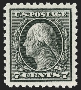 Sale 1231, Lot 342, 1913-15 Washington-Franklin Issues (Scott 424-461)