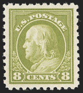 Sale 1231, Lot 343, 1913-15 Washington-Franklin Issues (Scott 424-461)
