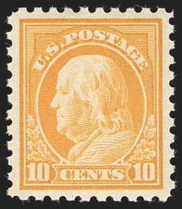 Sale 1231, Lot 345, 1913-15 Washington-Franklin Issues (Scott 424-461)