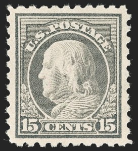 Sale Number 1231, Lot Number 348, 1913-15 Washington-Franklin Issues (Scott 424-461)
