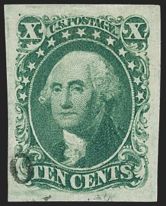 Sale 1231, Lot 35, 1851-56 Issue (Scott 5-17)