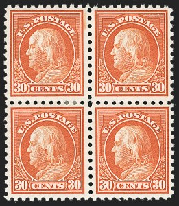 Sale 1231, Lot 352, 1913-15 Washington-Franklin Issues (Scott 424-461)