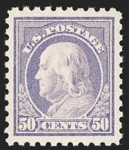 Sale 1231, Lot 353, 1913-15 Washington-Franklin Issues (Scott 424-461)