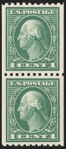 Sale 1231, Lot 354, 1913-15 Washington-Franklin Issues (Scott 424-461)