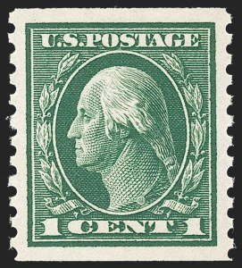 Sale 1231, Lot 359, 1913-15 Washington-Franklin Issues (Scott 424-461)