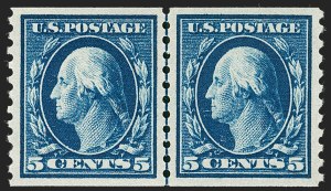 Sale 1231, Lot 365, 1913-15 Washington-Franklin Issues (Scott 424-461)