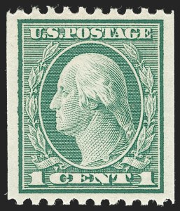 Sale 1231, Lot 368, 1913-15 Washington-Franklin Issues (Scott 424-461)