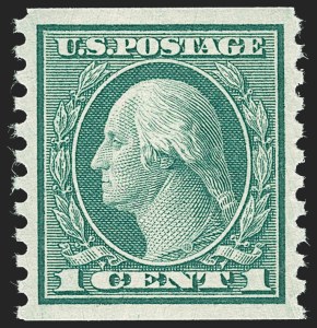 Sale 1231, Lot 373, 1913-15 Washington-Franklin Issues (Scott 424-461)